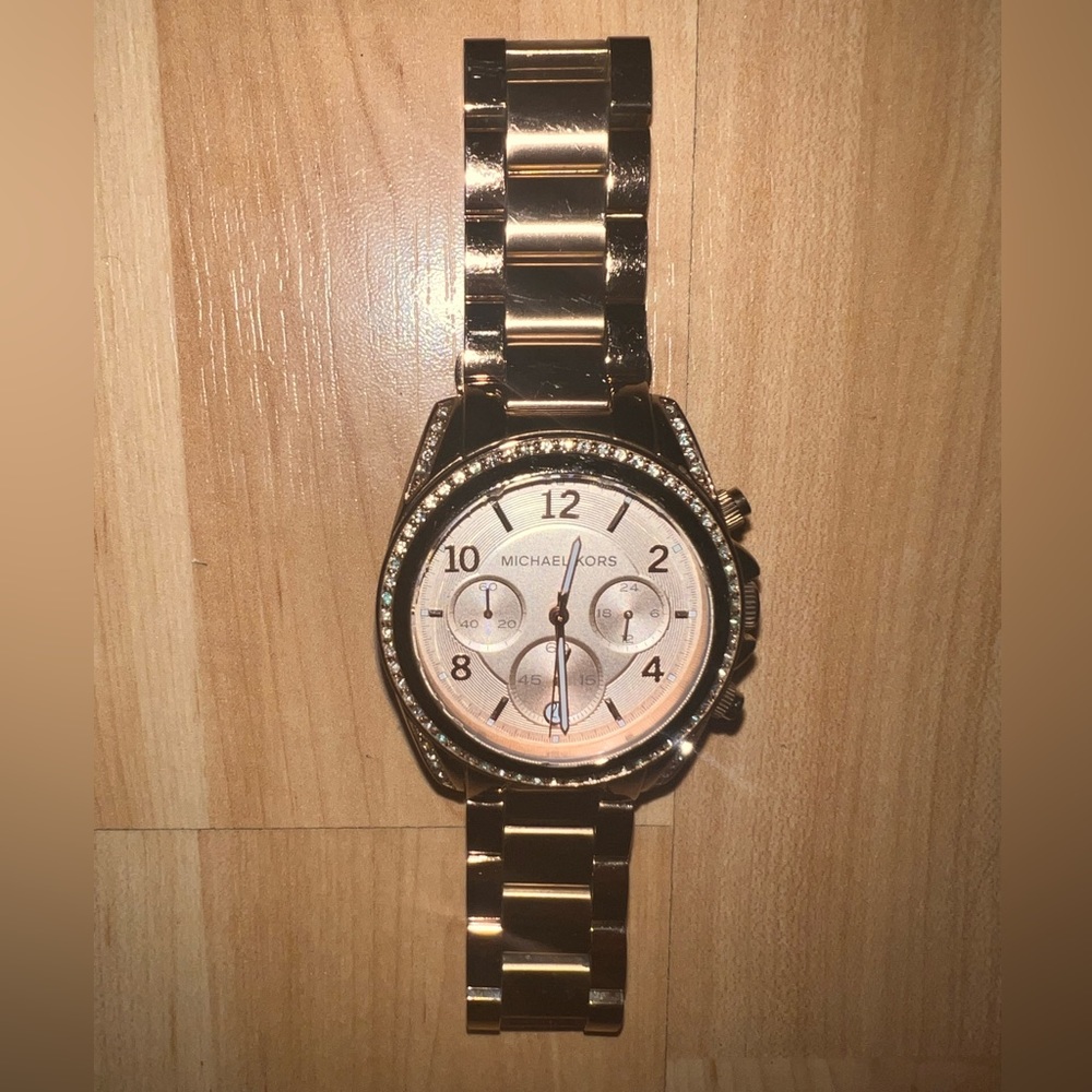 Michael Kors Rose Gold Watch